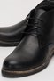 Classic Lace-Up Men's Ankle Boots Black - 6