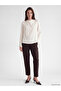 Lcw Grace Brown Women's Trousers with Elastic Waist