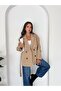 Windbreaker Detailed Belted Araboy Trench Coat - 2
