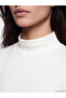 Natuvera Ecru High Neck Blouse - 3