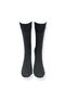 Single Uniesx Dark Navy Blue Colored Plain Socks - 4