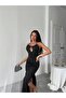 Backless Slit Long Dress - 2