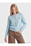 Esvab • Modern & Distinctive Zero Roba Collar Embroidered Women's Knitwear Cardigan - 4