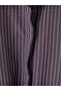Lcw Everyday Plum Lace-Up Modal Blend Oversize Women's Shirt - 6
