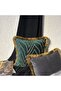 "Vellora" Tasseled Throw Pillow Cover Set - Green - 3