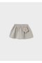 Blue Baby Girl Floral Appliqué Skirt 2935 - 2