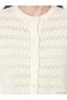 I Zero Roba Yaka Lace-Like Knit Women's Knitwear Cardigan from Freezen Store - 4