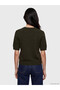 Lcw Vision Green Short Sleeve Women's Knitwear Sweater - 4