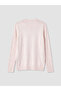 Lcw Modest Pink Hair Braid Patterned Women's Knitwear Sweater - 7