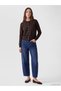 Alita City Lcw Modest Brown Knitwear Plain Women's Cardigan with a Difference - 2