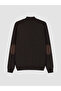 Özmarka New Season Regular Stand Collar Men's Knitwear Cardigan - 4