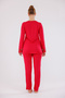 Cherry Special Lace Detailed Design Cotton Long Sleeve Maternity Pajama Set - 5