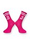 Single Unisex Pink Colored Socks - 2