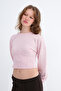 Beli Corseted Crop Sweatshirt S11289 - 5