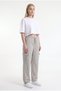Women's Gray Parachute Fabric Baggy Trousers with Commando Pockets, Loose Fit, Comfortable Fit - 3