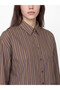 Lcw Modest Brown Striped Women's Shirt - 3