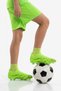 Yellow Sock-Lace Unisex Football Shoes Krampon Strike g - 3