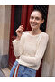 Quality Pieces from Çelebi Store Zero Roba Collar Openwork Women's Knitwear Sweater - 2