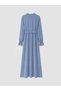 Two Mt Shop Quality Lcw Comfort Blue Plain Dress - 6