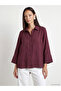 Lcw Everyday Women's Plum Modal Blend Shirt