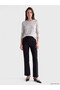 Lcw Grace Gray Crew Neck Zigzag Patterned Women's Knitwear Sweater - 2