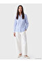 Lcw Everyday Blue Striped Women's Shirt - 2