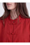 Lcw Modest Red High Collar Modal Blend Women's Shirt - 3