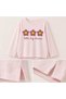 Girl's Floral Embroidered Bodysuit - 3