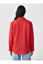 Two Mt Shop Quality Lcw Everyday Red 100% Cotton Women's Shirt - 4