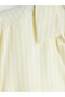 Lcw Everyday Yellow Striped Women's Shirt - 7