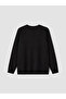 Lcw modest black bicycle collar women's knit sweater - 7