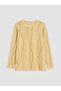 Lcw Grace Yellow Crew Neck Patterned Women's Knitwear Sweater - 5