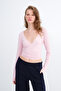 Tie-Back Long Sleeve Blouse B1892 - 4