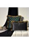 "Vellora" Tasseled Throw Pillow Cover Set - Green - 2