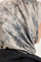 Patterned Twill Scarf Garden Smoked - 5