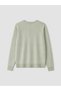 Lcw Everyday Green Crew Neck Embroidered Women's Knitwear Sweater - 7