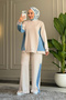 6102 - Stylish, Comfortable, Loose Viscose Interlock Fabric Women's Top and Bottom Set