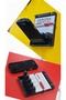 Multi Office Organizer Set: 1 Wooden Body Organizer Box with 4 Drawers, 2 Anti-Tip Pen Holders, 1 Phone Holder - 3