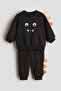 2 Parçalı Aplikeli Sweatshirt Set - 4