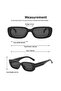 ShebSheb Rectangle Sunglasses for Women - 3