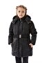 Girl's Hooded Winter Puffer Coat