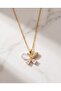 Elysora Zircon Stone Butterfly Steel Necklace - 3
