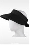 Tennis Cap with Bow on the Back, Adjustable, Micro, Zippered for Women (Size 57-58 cm) - 2
