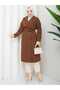Women's Belted and Button-Detail Trench Coat - 5