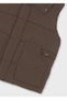 Brown Girls' Quilted Vest 4327 - 3