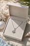 Sun Spiral Sun Figured Steel Necklace (Silver Color) - 3