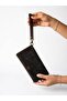 - 100% Genuine Leather Handmade Dark Brown Wallet & Portfolio with Phone Compartment