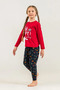 Mother & Daughter Pajama Set, (Sold Separately), 100% Cotton, with Pockets, Be Happy Everyday Print, Elasticized Cuffs - 4