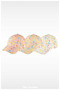 100% Polyester Printed Baby Girl Hat (Age 1-3) (Size 48-50 cm) - 4