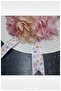White, Luxury Mercerized Children's Hat (With Roses) - 5